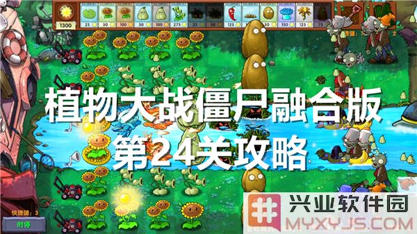 植物大战僵尸融合版第24关过关攻略：策略与技巧的完美结合